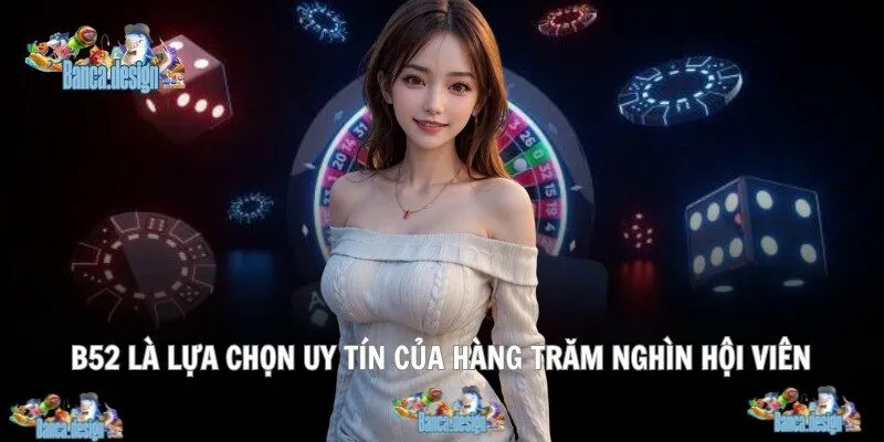 B52 là lựa chọn uy tín của hàng trăm nghìn hội viên